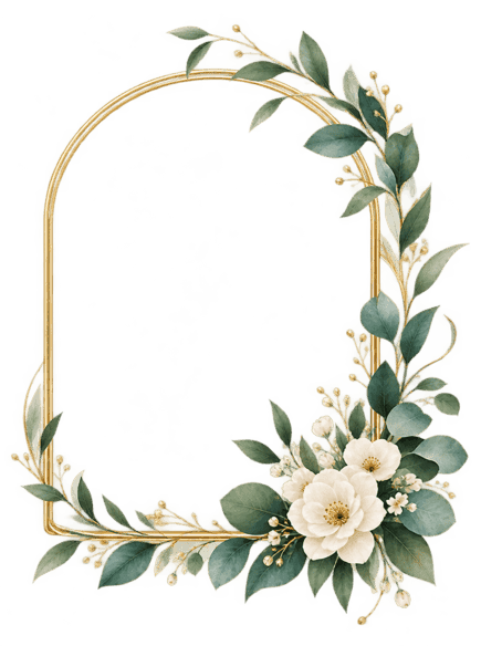 frame mempelai wanita